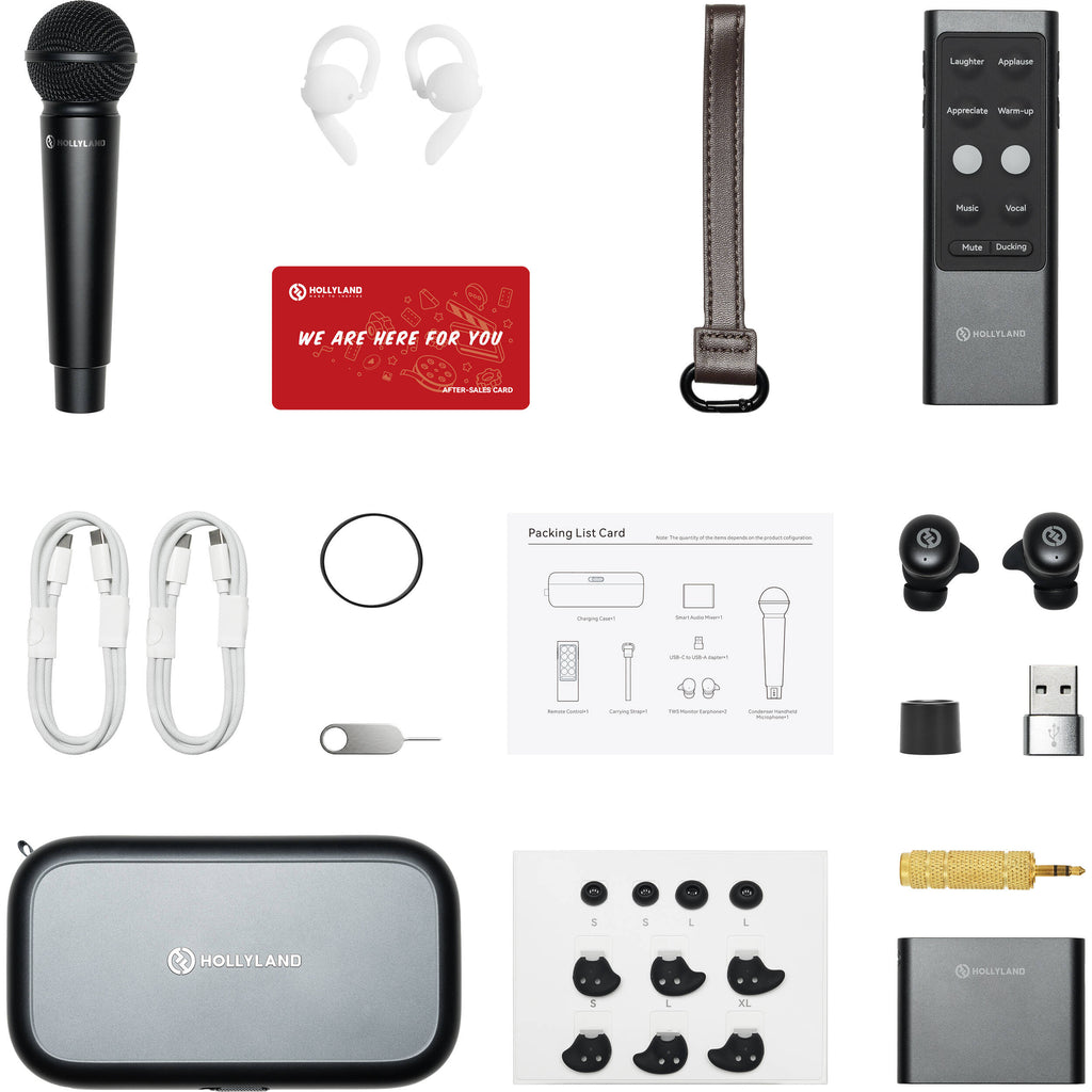 Hollyland MELO P1 Combo Wireless Handheld Microphone System